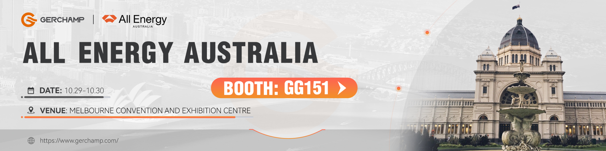 Discover Gerchamp&rsquo;s Latest Innovations at Booth GG151 in All Energy Australia 2025（images 1）