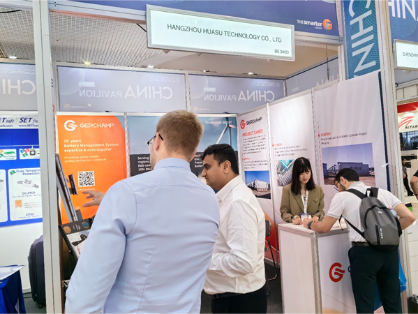 Empowering Renewable Futures: Gerchamp Leading Safety Innovations at Intersolar and EES（images 1）