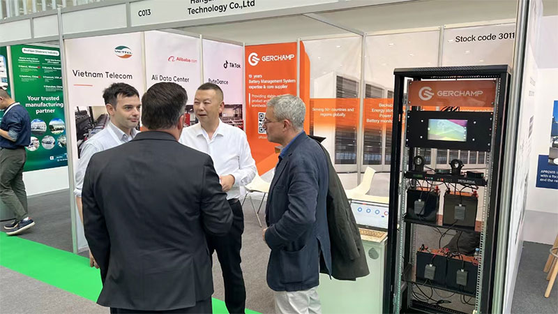 Gerchamp Showcases Cutting-Edge Battery Management Solutions at Data Centre World Frankfurt, Germany – May 22-23, 2024（images 1）